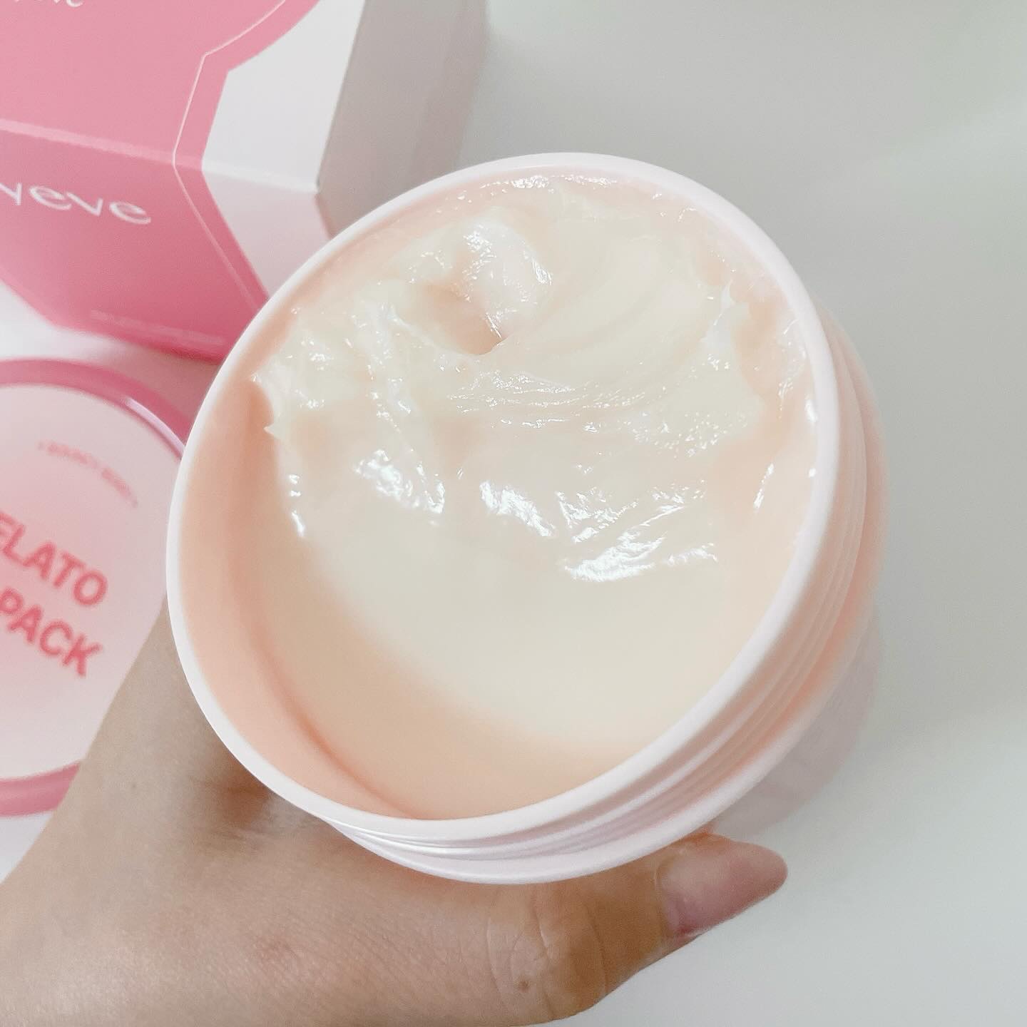 リペアターンジェラートヘアパック バウンシーベリー/リリーイブ/洗い流すヘアトリートメントを使ったクチコミ（3枚目）