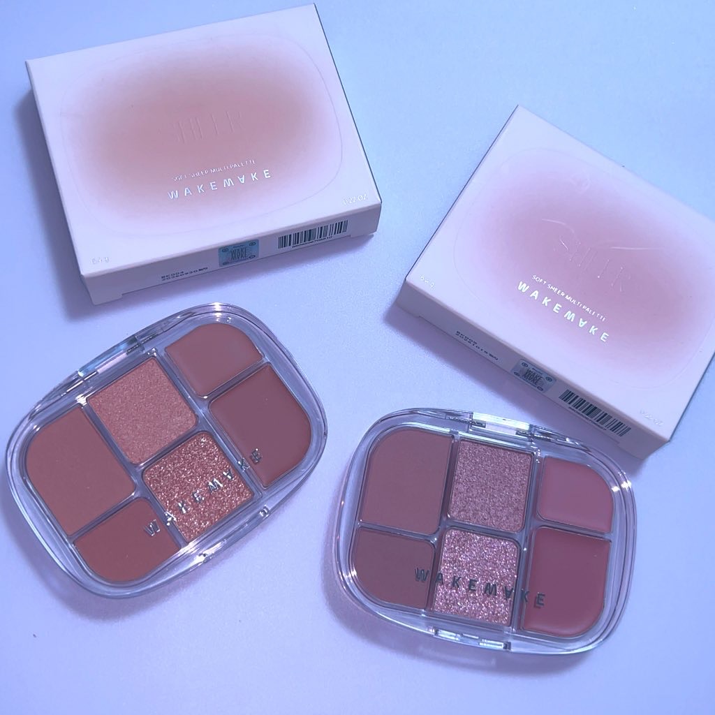 ソフトシアーマルチパレット/wakemake/アイシャドウパレットを使ったクチコミ（1枚目）