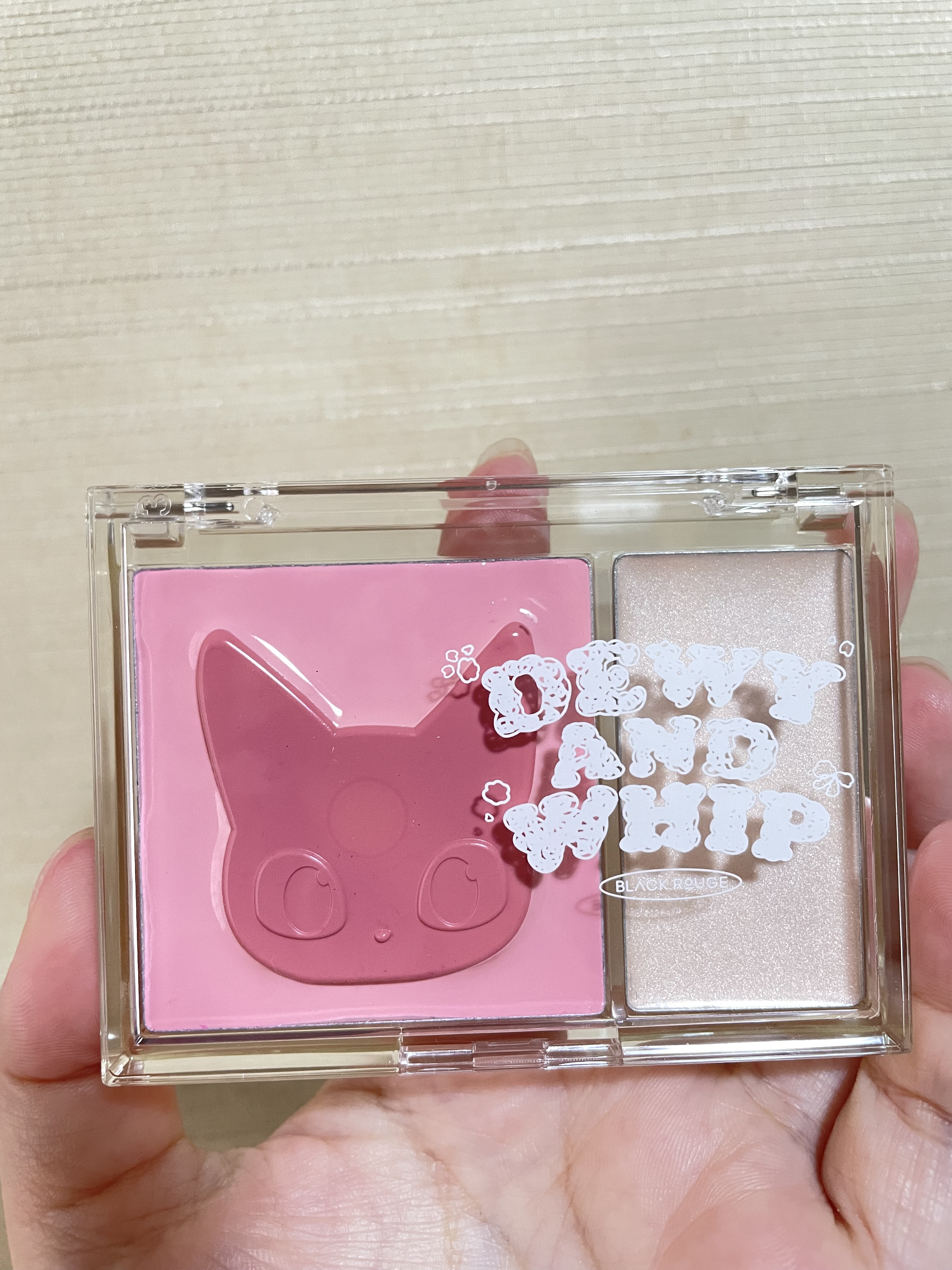 デューイホイップチーク＆ビーム/BLACK ROUGE/パウダーチークを使ったクチコミ（2枚目）