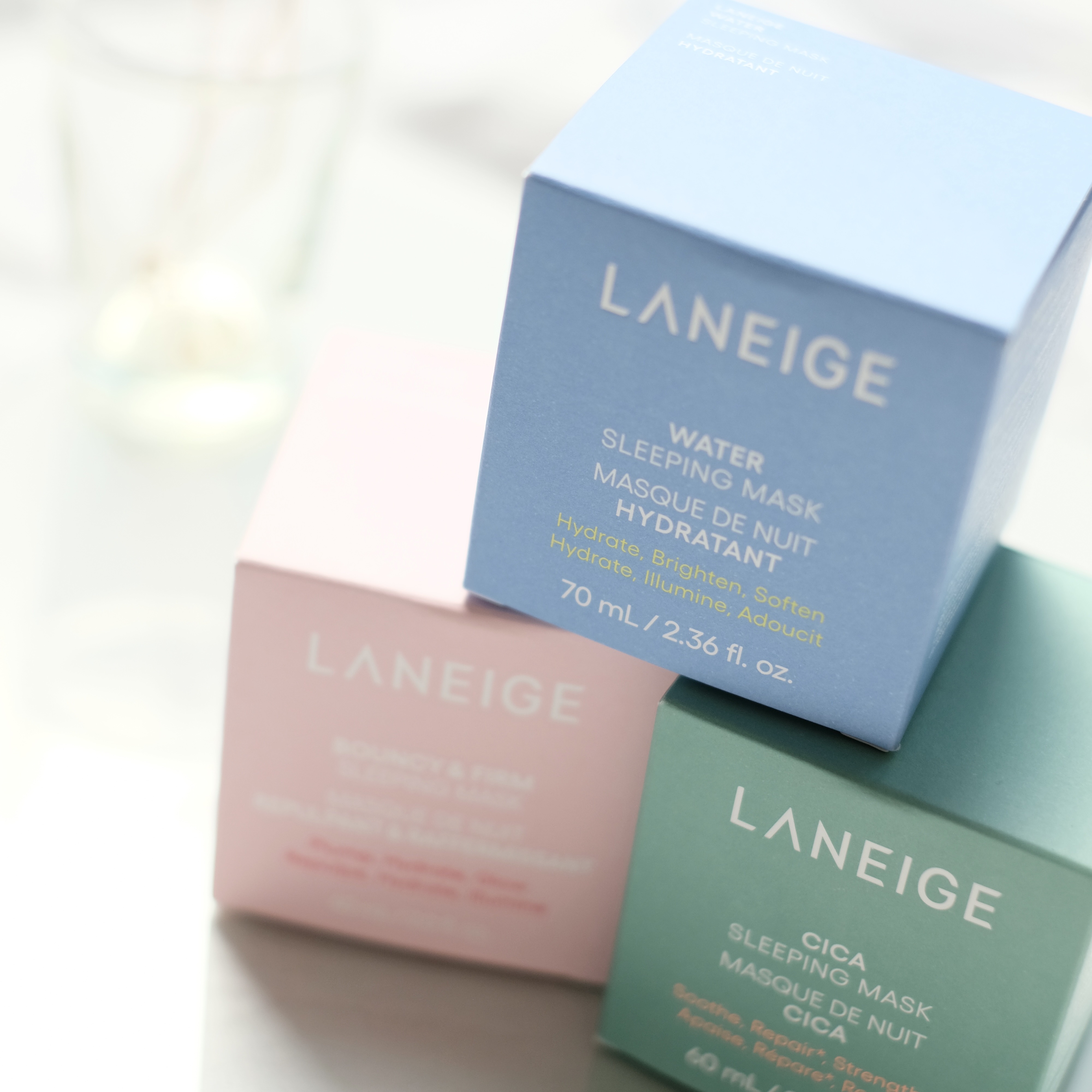 バウンシースリーピングマスク/LANEIGE/フェイスクリームを使ったクチコミ（3枚目）