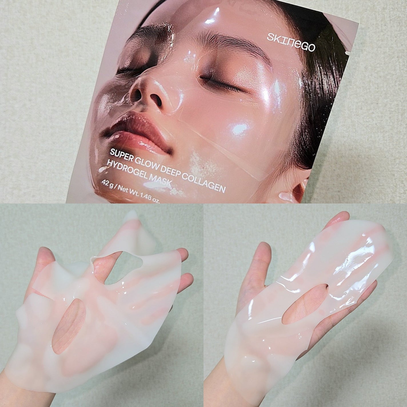 SUPER GLOW DEEP COLLAGEN BUBBLE SERUM/SKINEGO/美容液を使ったクチコミ(3枚目)