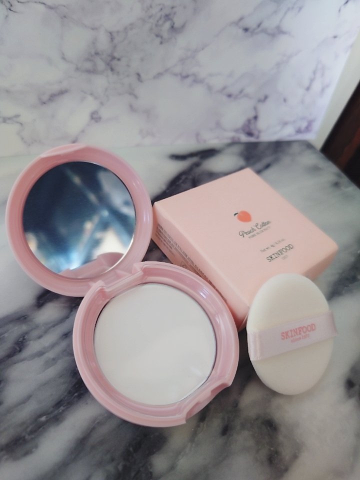 ピーチコットン ポア サンパクト/SKINFOOD/プレストパウダーを使ったクチコミ（1枚目）