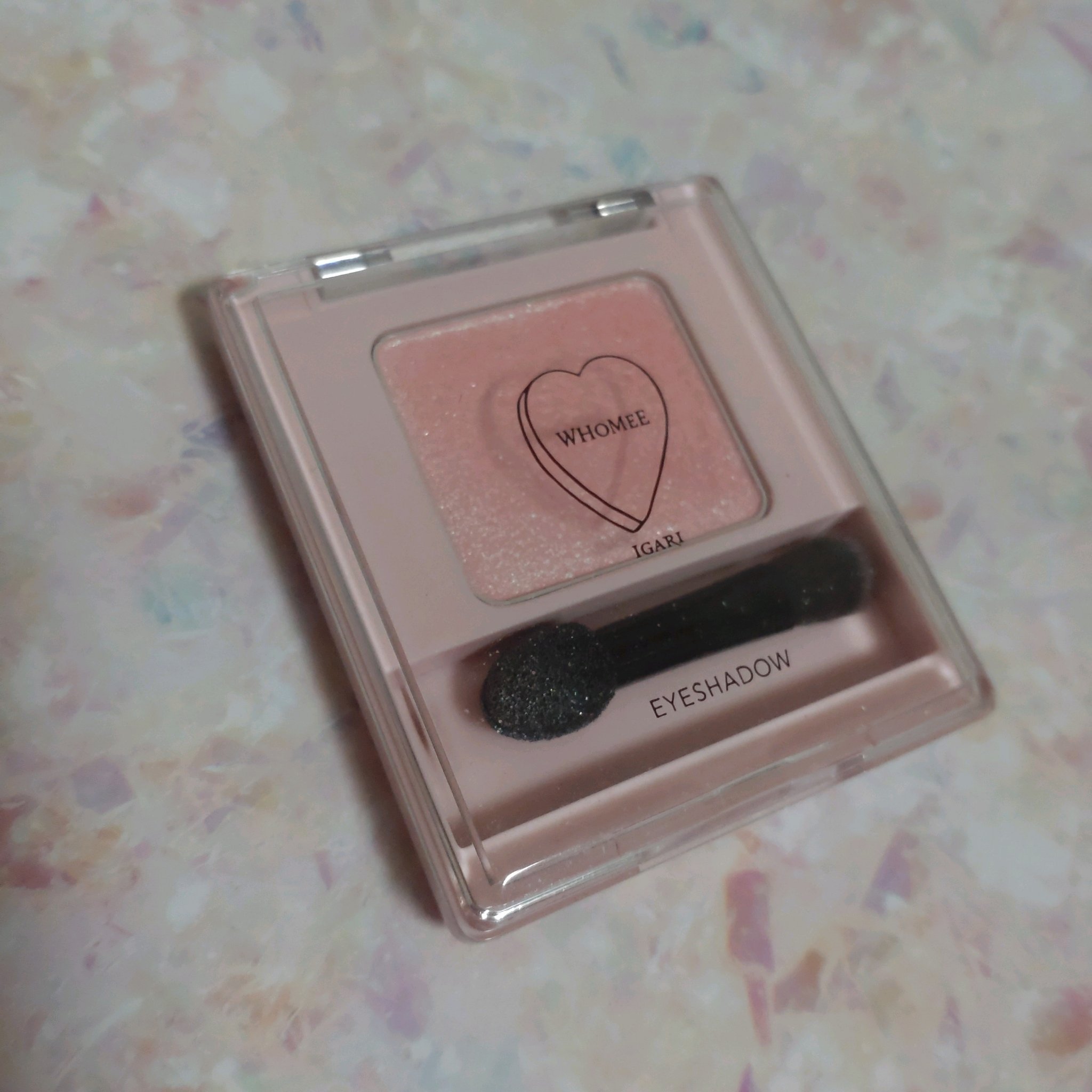 フーミー シングルアイシャドウ ローズタンドル/WHOMEE/単色アイシャドウを使ったクチコミ（1枚目）