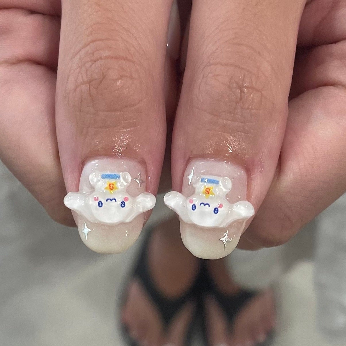 𐔌՞ . .՞ 𐦯 on LIPS 「૮꒰˵•ﻌ•˵꒱აいいね、保存嬉しいです🎶#ネイル#ジェルネイ..」(1枚目)