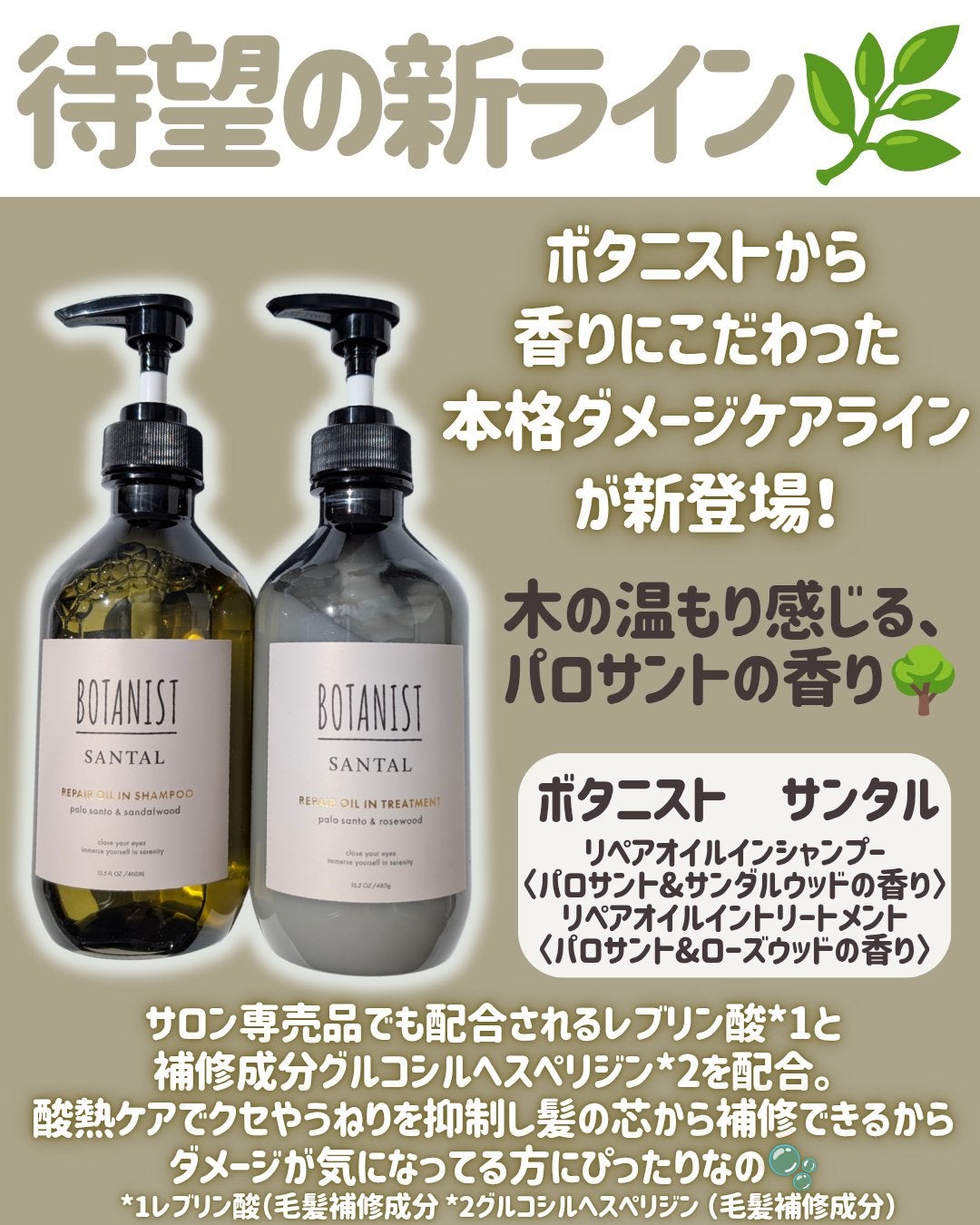 ボタニスト サンタル リペアオイルインシャンプー/トリートメント/BOTANIST/市販シャンプーを使ったクチコミ(2枚目)
