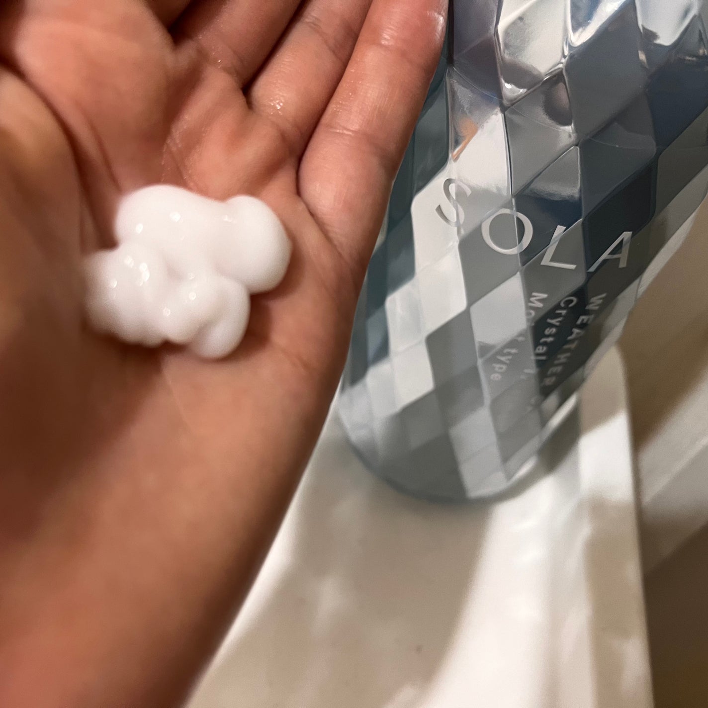 ソラ ウェザーケア クリスタル シャンプー/ヘアトリートメント モイストタイプ/SOLA WEATHER CARE/市販シャンプーを使ったクチコミ(3枚目)