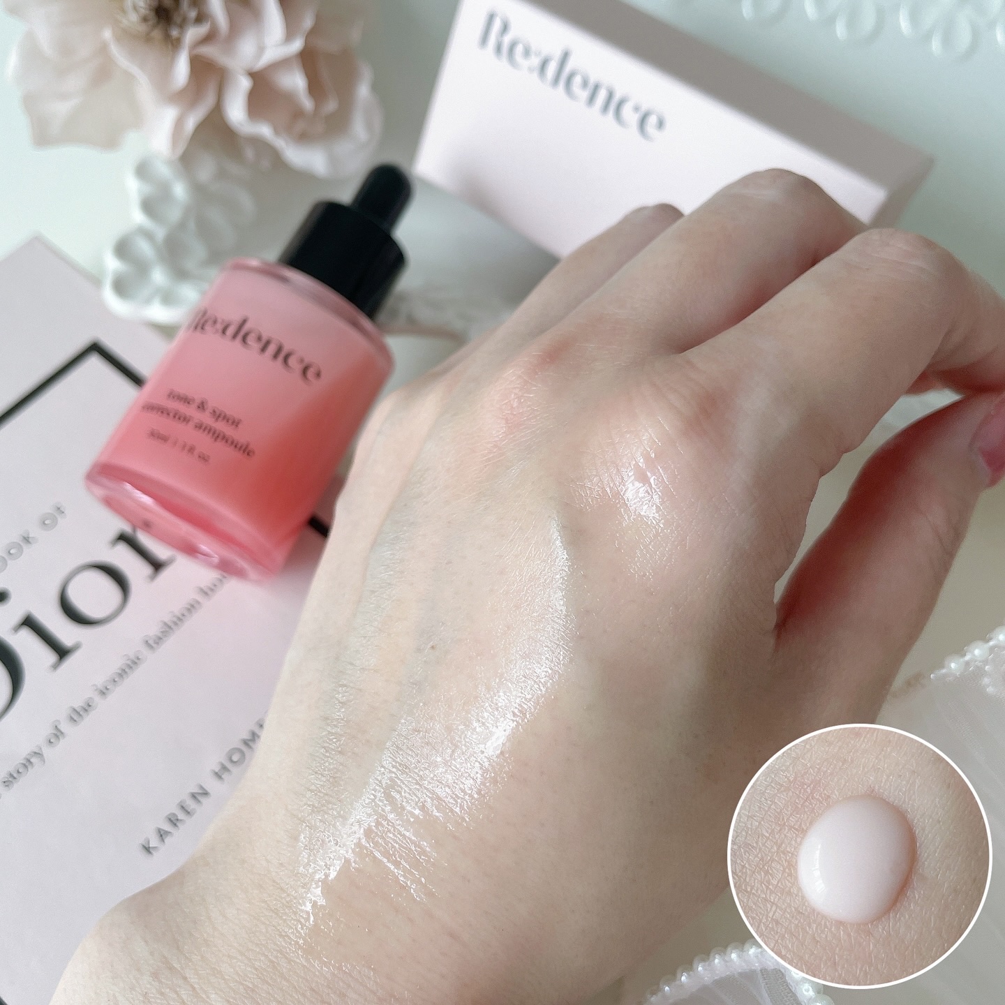 リデンス チェリートーン＆スポットコレクターアンプル/redence/美容液を使ったクチコミ（3枚目）