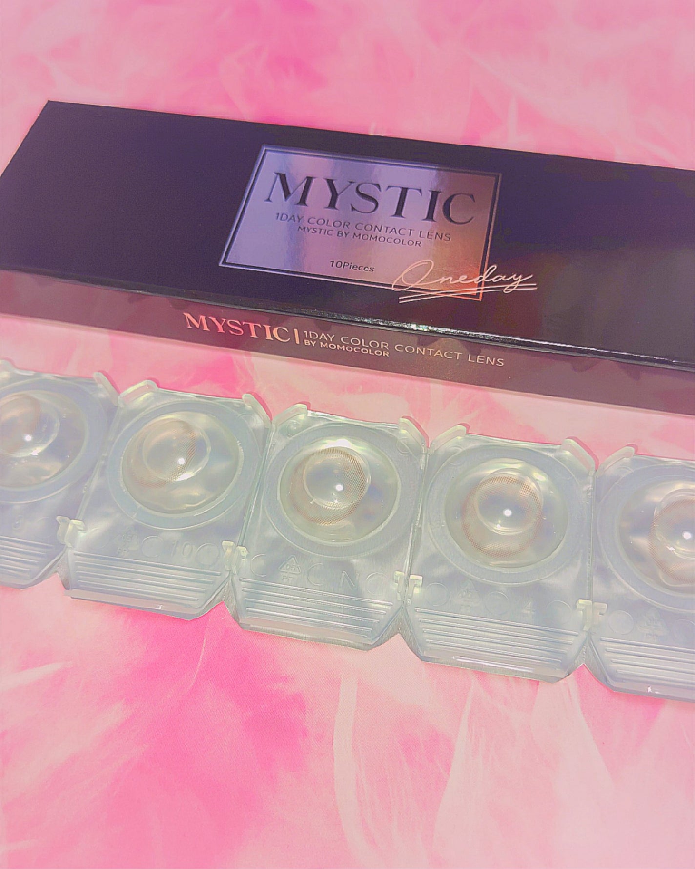 MYSTIC MOMOCOLOR/MYSTIC/カラーコンタクトレンズを使ったクチコミ(1枚目)