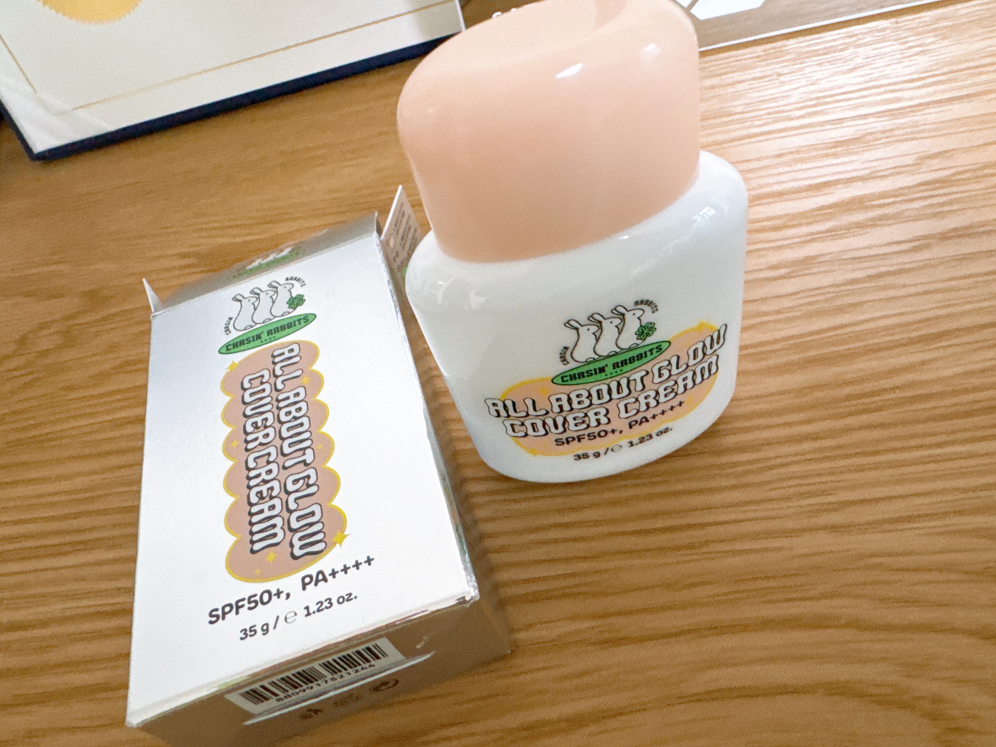 オールアバウトグロウカバークリーム/CHASIN'RABBITS/日焼け止めクリームを使ったクチコミ（1枚目）