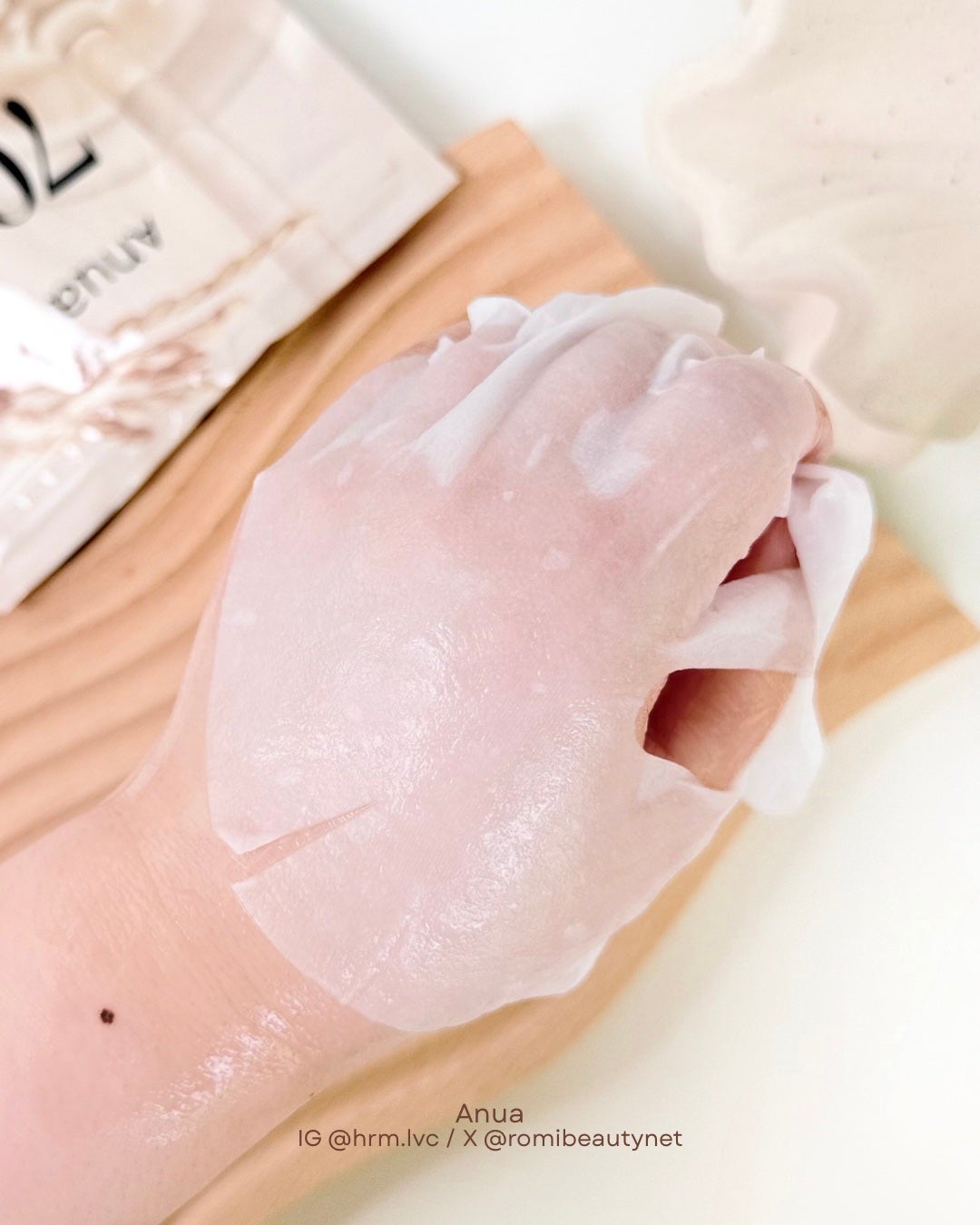 ライス70インテンシブモイスチャーライジングミルクマスク/Anua/シートマスク・パックを使ったクチコミ(3枚目)