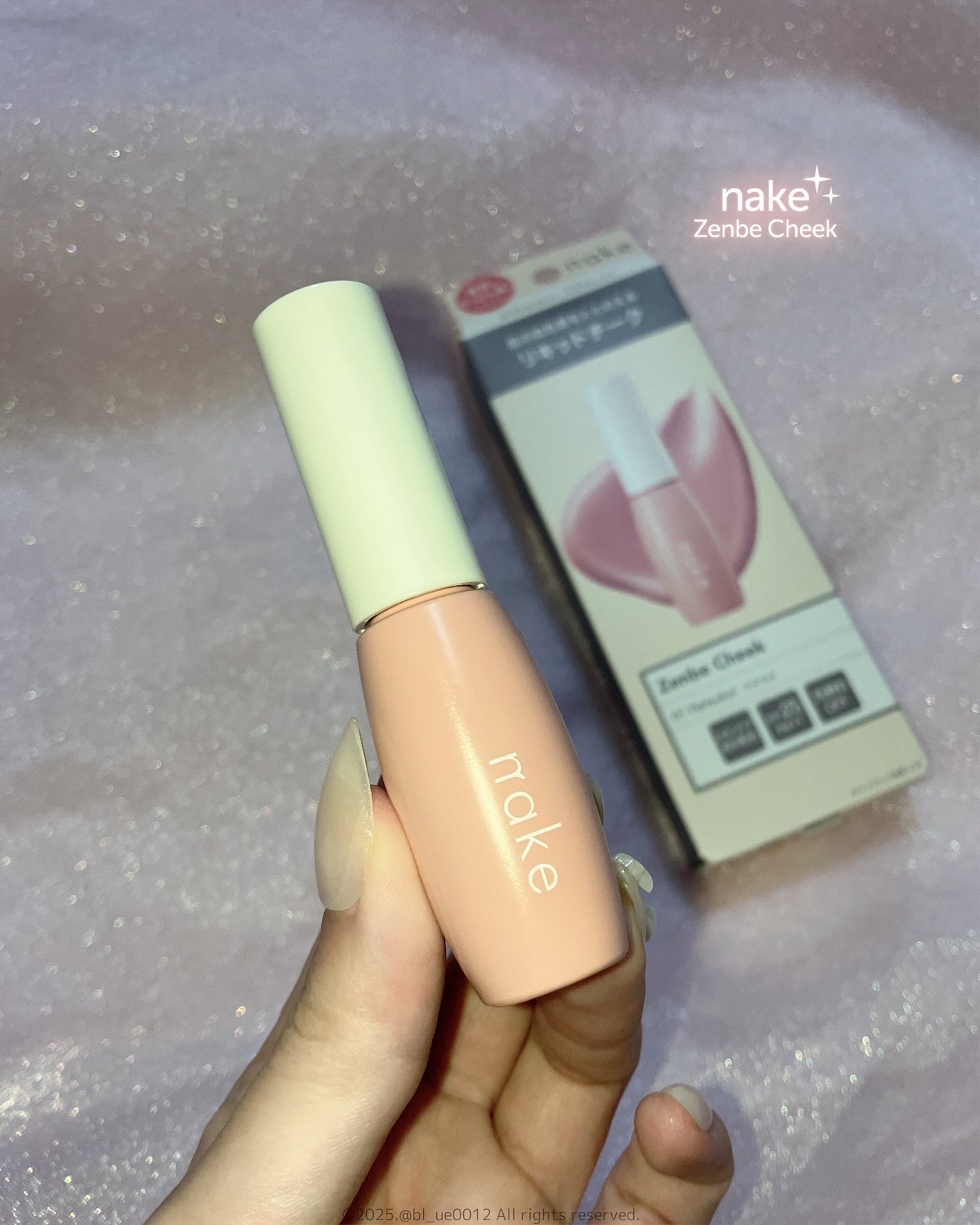 nake 全べチーク/nake/リキッドチークを使ったクチコミ(2枚目)