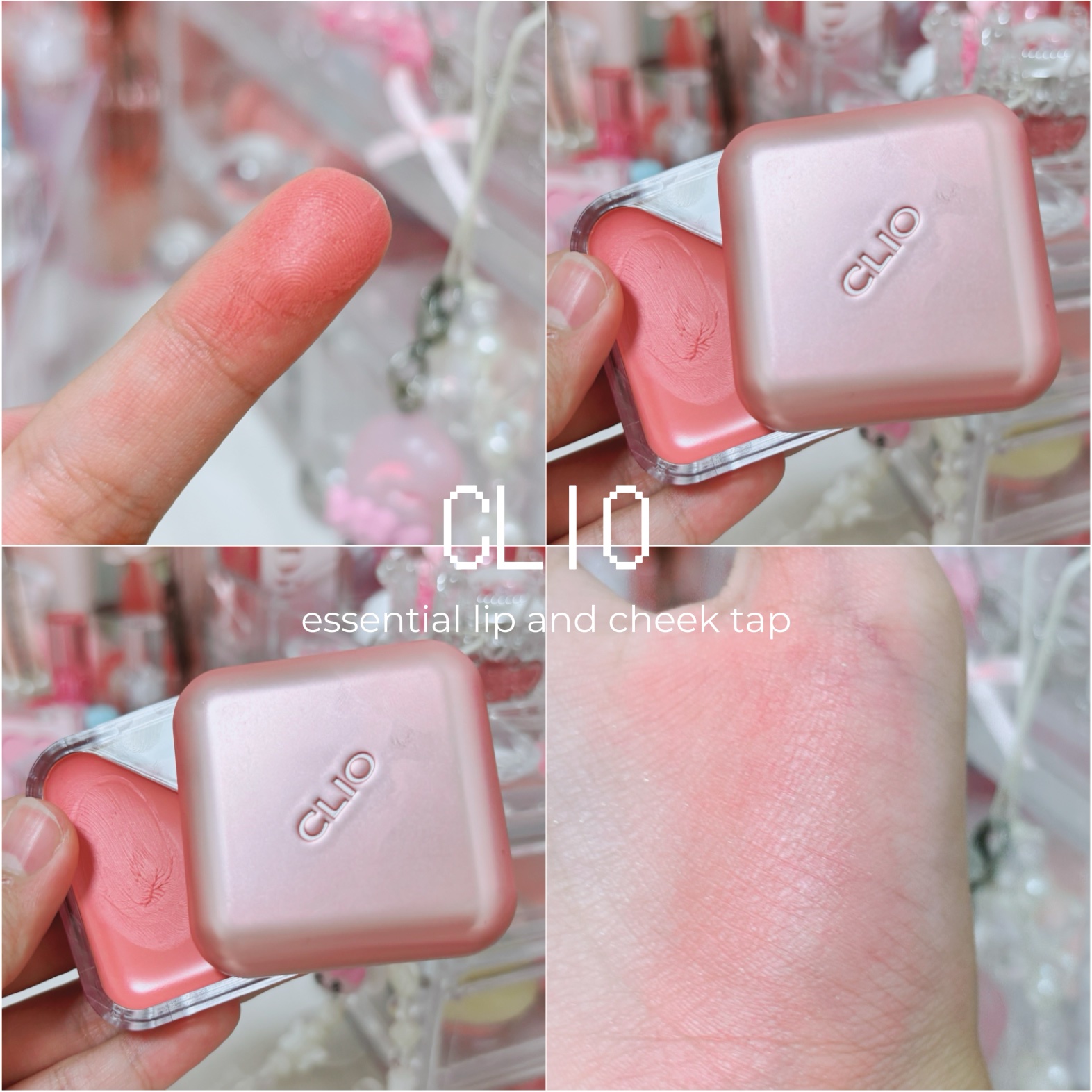 エッセンシャル リップチーク タップ/CLIO/ジェル・クリームチークを使ったクチコミ（1枚目）