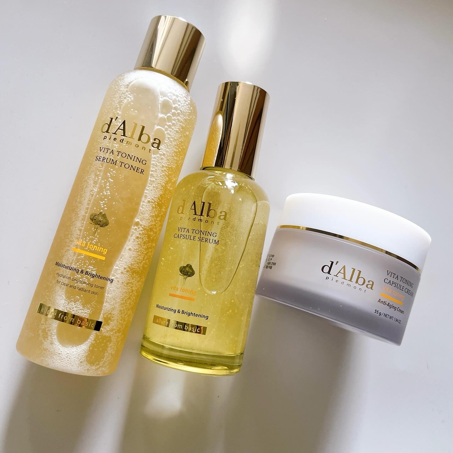 ビタトーニングカプセルクリーム/ダルバ/フェイスクリームを使ったクチコミ（1枚目）