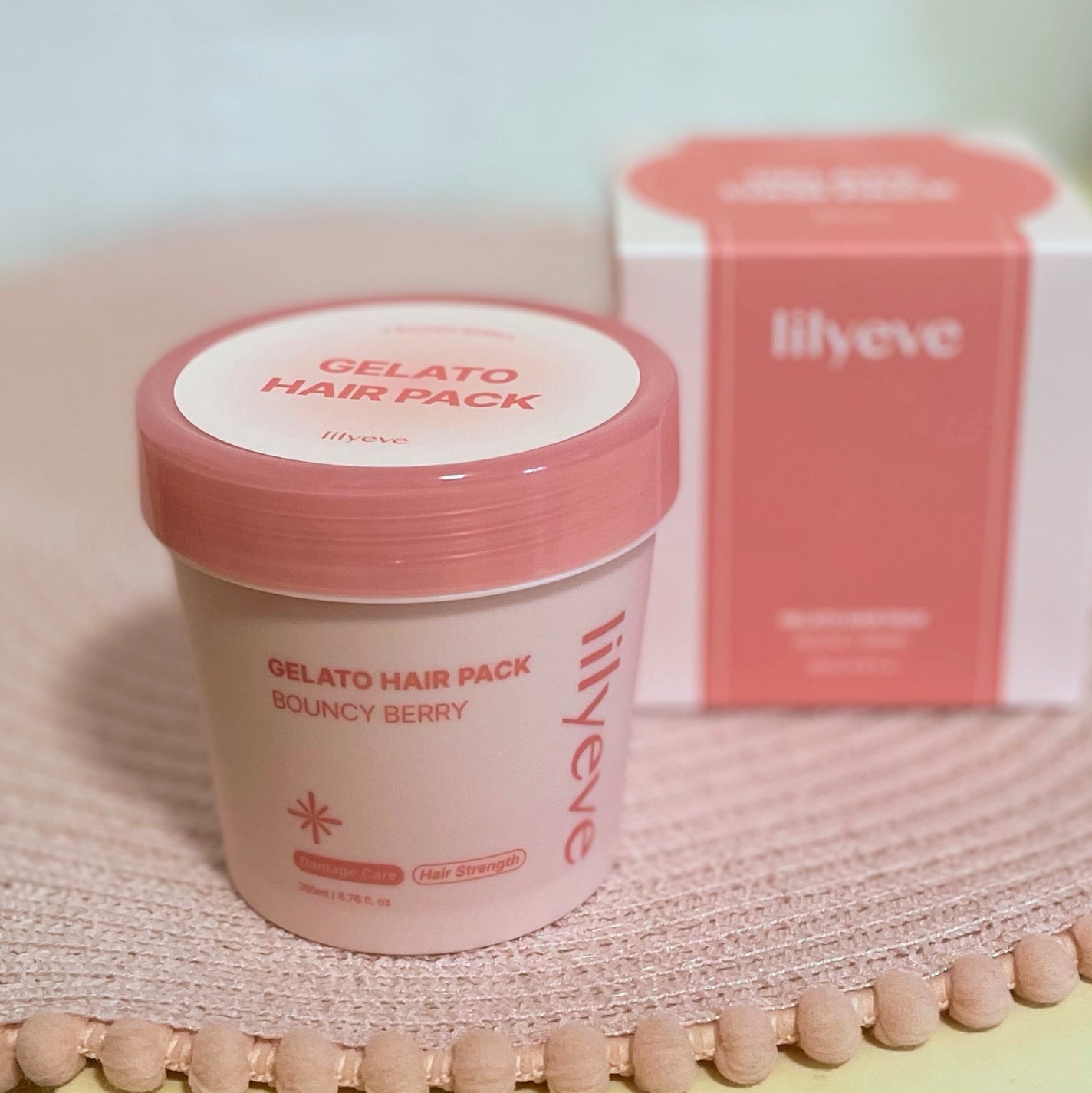 リペアターンジェラートヘアパック バウンシーベリー/リリーイブ/洗い流すヘアトリートメントを使ったクチコミ(8枚目)