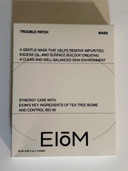 トラブルパッチマスク/EIOM/その他スキンケアを使ったクチコミ(1枚目)