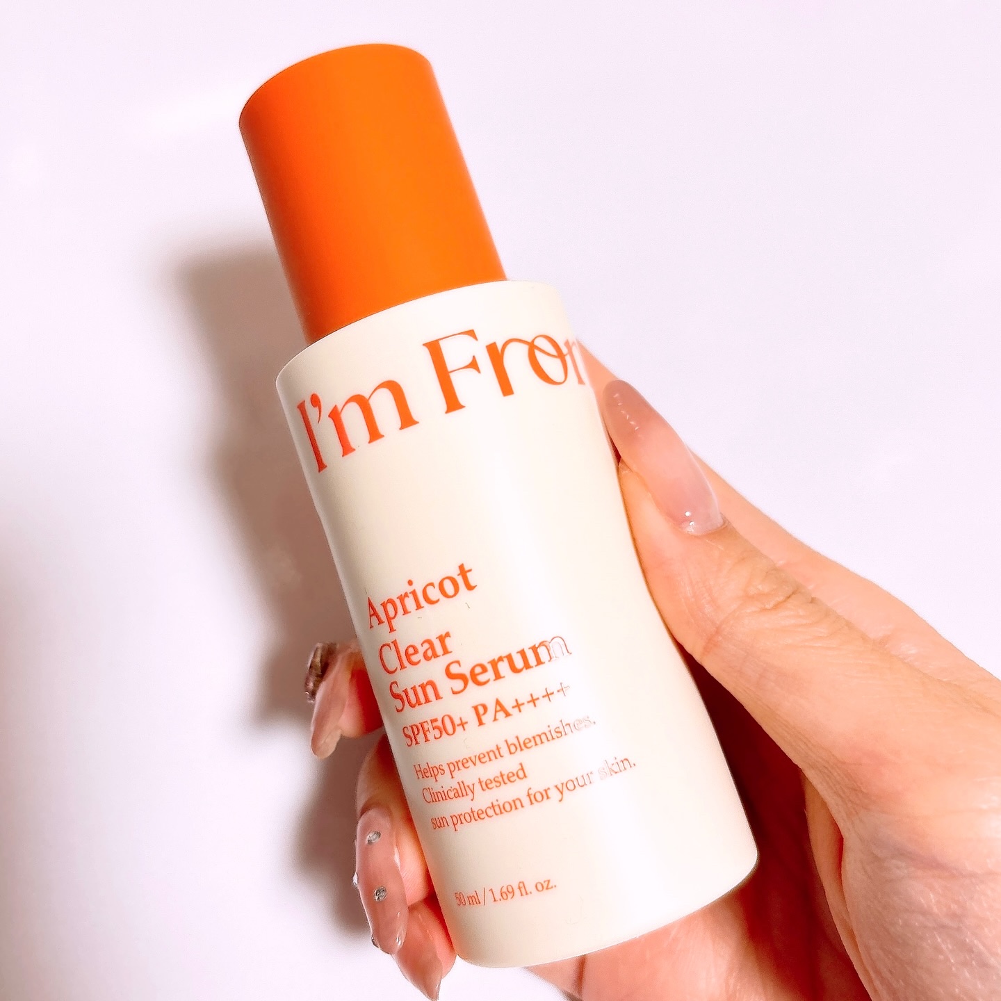 アプリコットクリアサンセラム/I'm from/日焼け止めローションを使ったクチコミ（2枚目）