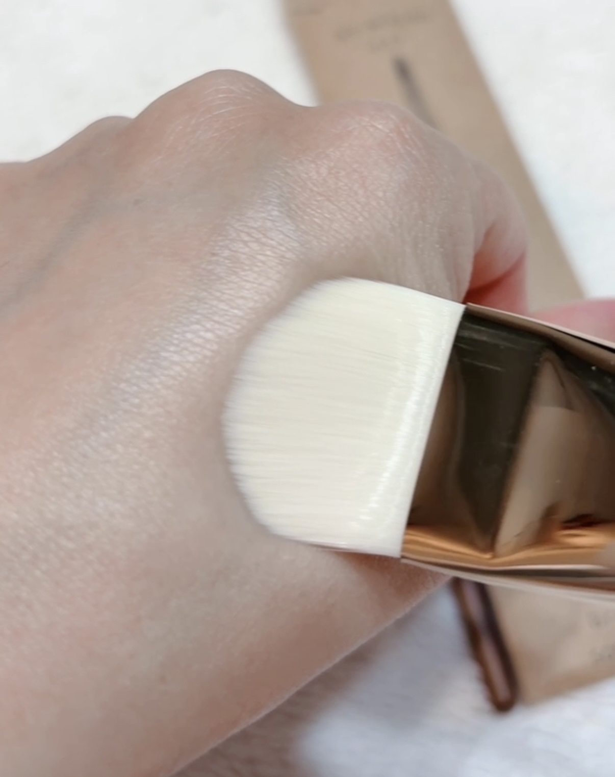 BY MAENG #21 ファンデーションブラシ/SOOA DOR/メイクブラシを使ったクチコミ（3枚目）