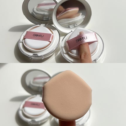 センシティブピュア&ピュアクッション/SAM'U/クッションファンデーションを使ったクチコミ(4枚目)
