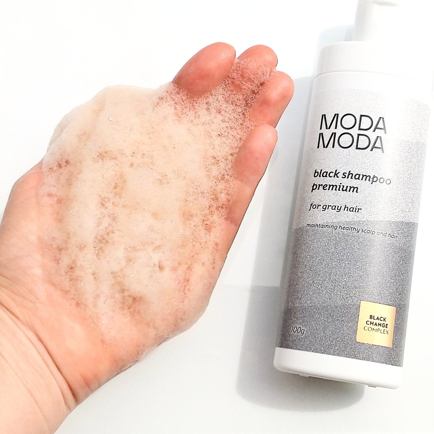 BLACK SHAMPOO PREMIUM/MODAMODA/カラーシャンプーを使ったクチコミ(3枚目)