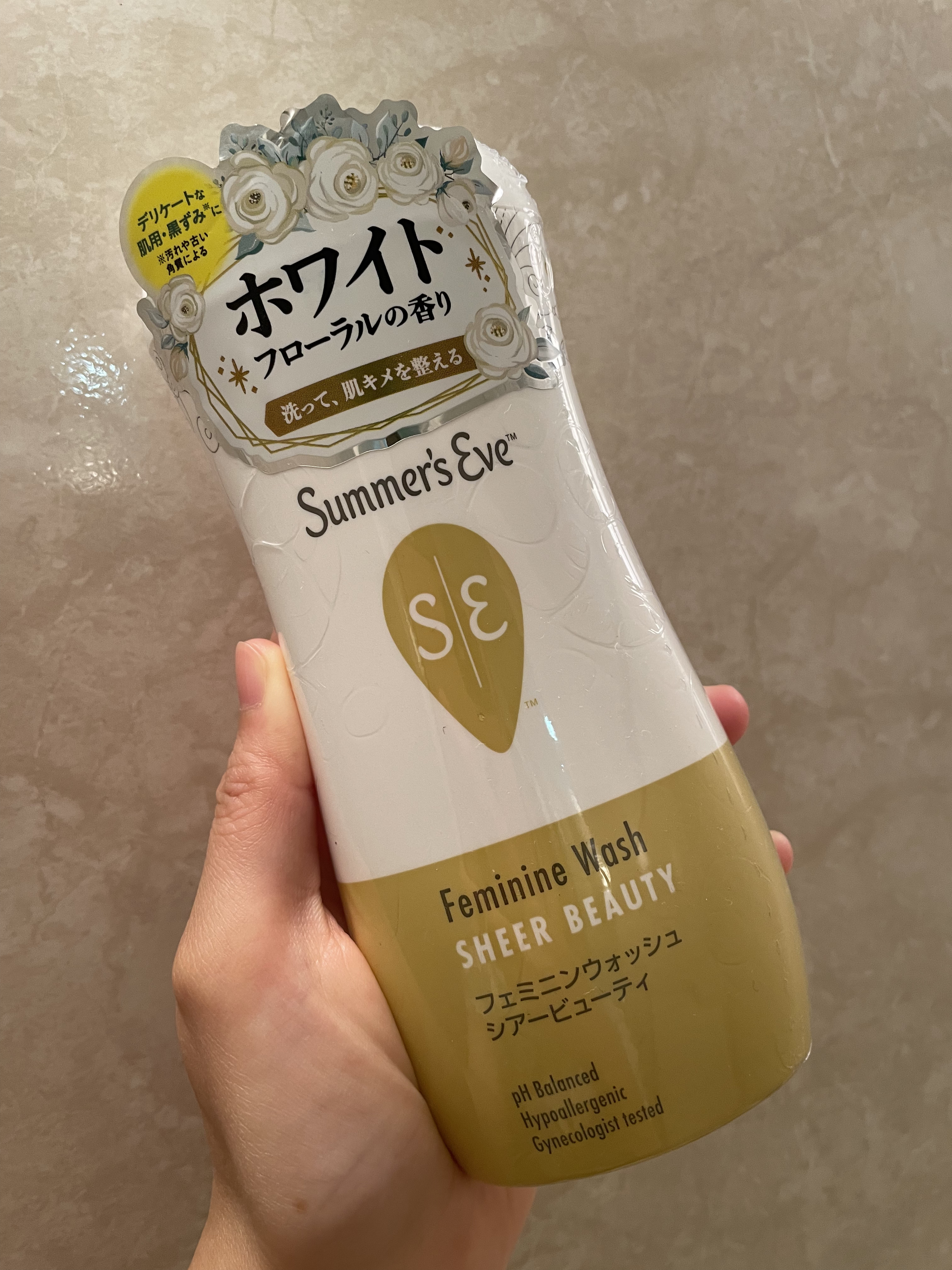 フェミニンウォッシュ シアービューティー 237ml/Summer's Eve(サマーズイブ)/デリケートゾーンケアを使ったクチコミ（1枚目）