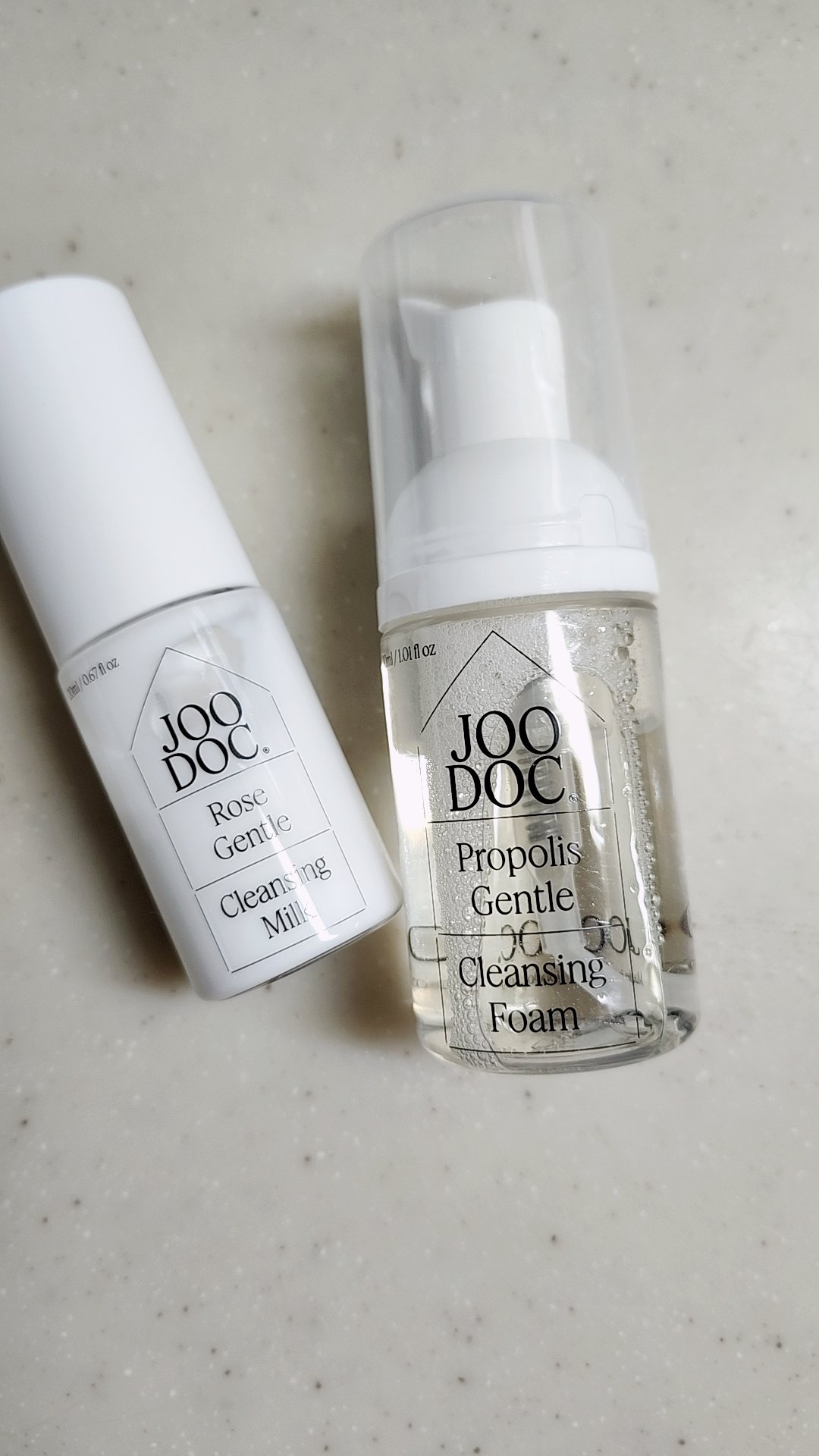 クレンジングフォーム＆クレンジングミルク トラベルキット/JOODOC/スキンケアキットを使ったクチコミ（1枚目）