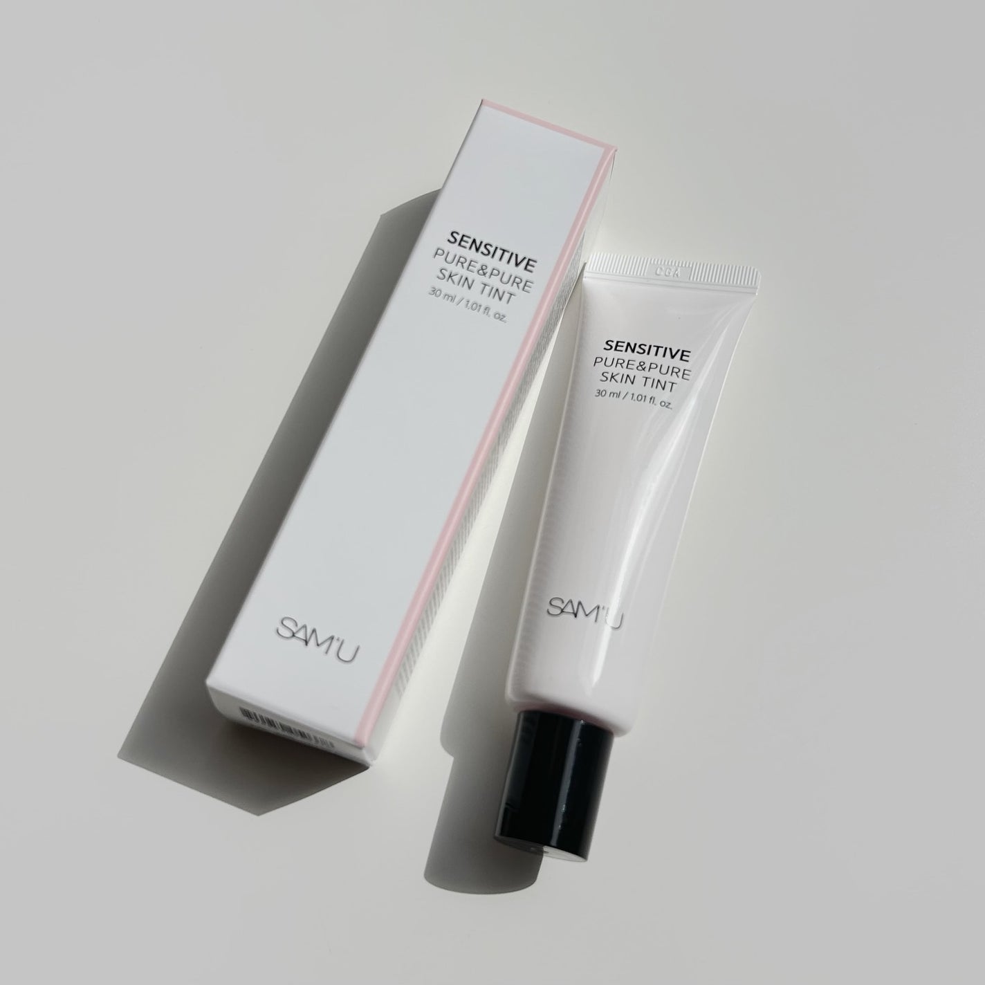センシティブピュア&ピュアスキンティント/SAM'U/化粧下地を使ったクチコミ(1枚目)