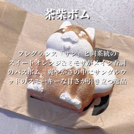 黒柴 ボム(バスボム)/ラッシュ/炭酸系入浴剤を使ったクチコミ(4枚目)