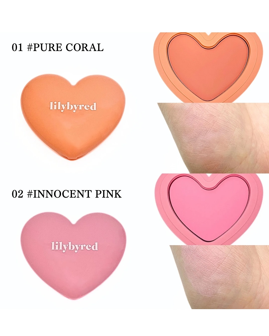 ラヴ ビーム チークバーム/lilybyred/ジェル・クリームチークを使ったクチコミ（3枚目）