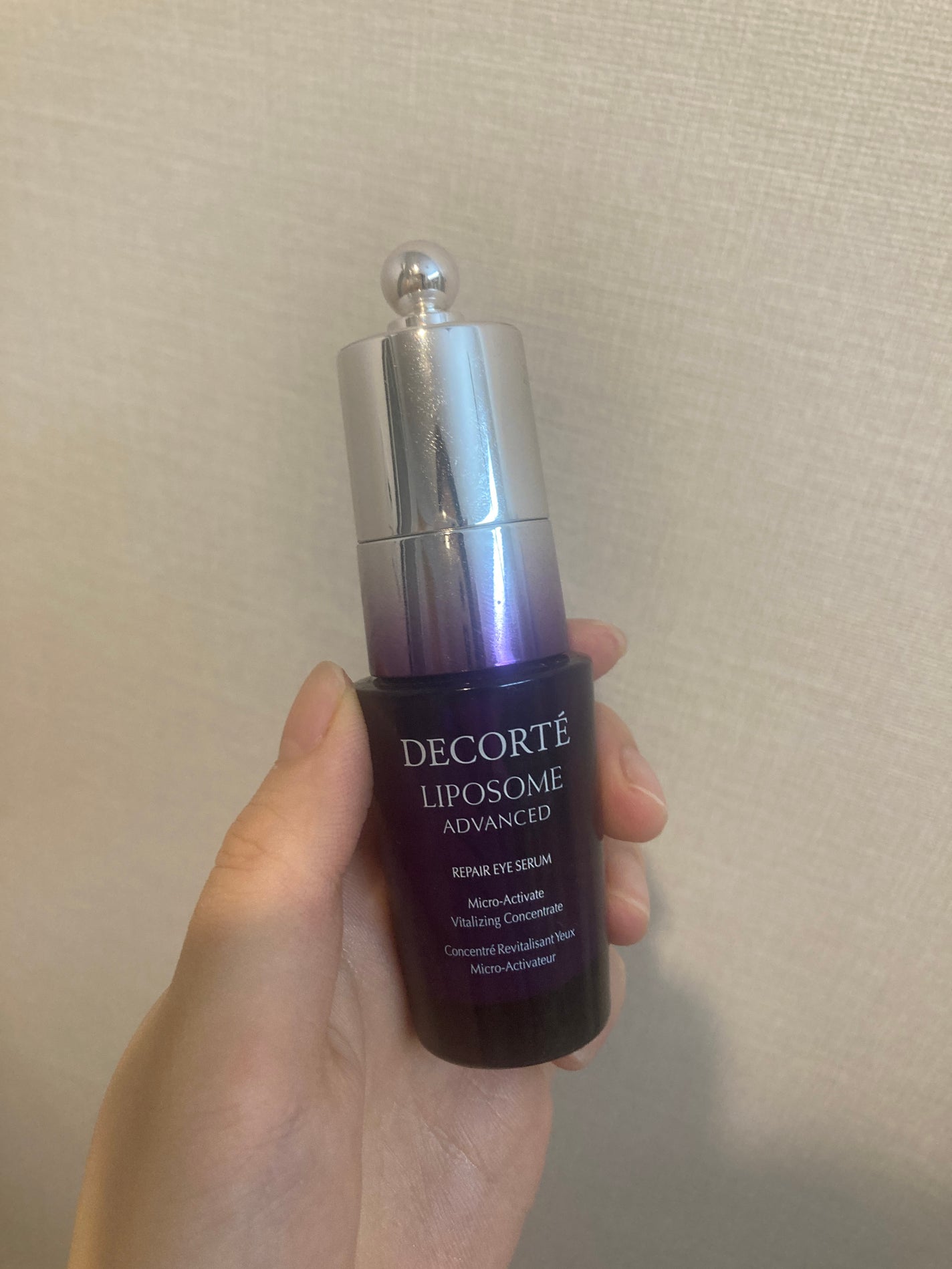 リポソーム アドバンスト リペアアイセラム/DECORTÉ/アイケア・アイクリームを使ったクチコミ(1枚目)