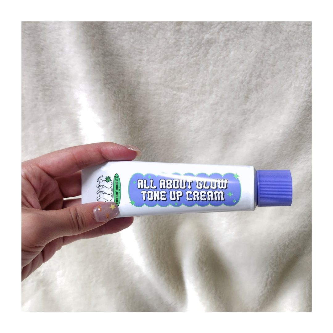 オールアバウトグロウトーンアップクリーム/CHASIN'RABBITS/化粧下地を使ったクチコミ（2枚目）