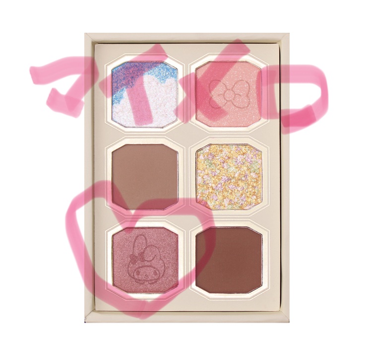 絵画アイシャドウパレット 04 日傘の女 マイメロディ コラボ/MilleFée/アイシャドウパレットを使ったクチコミ（1枚目）