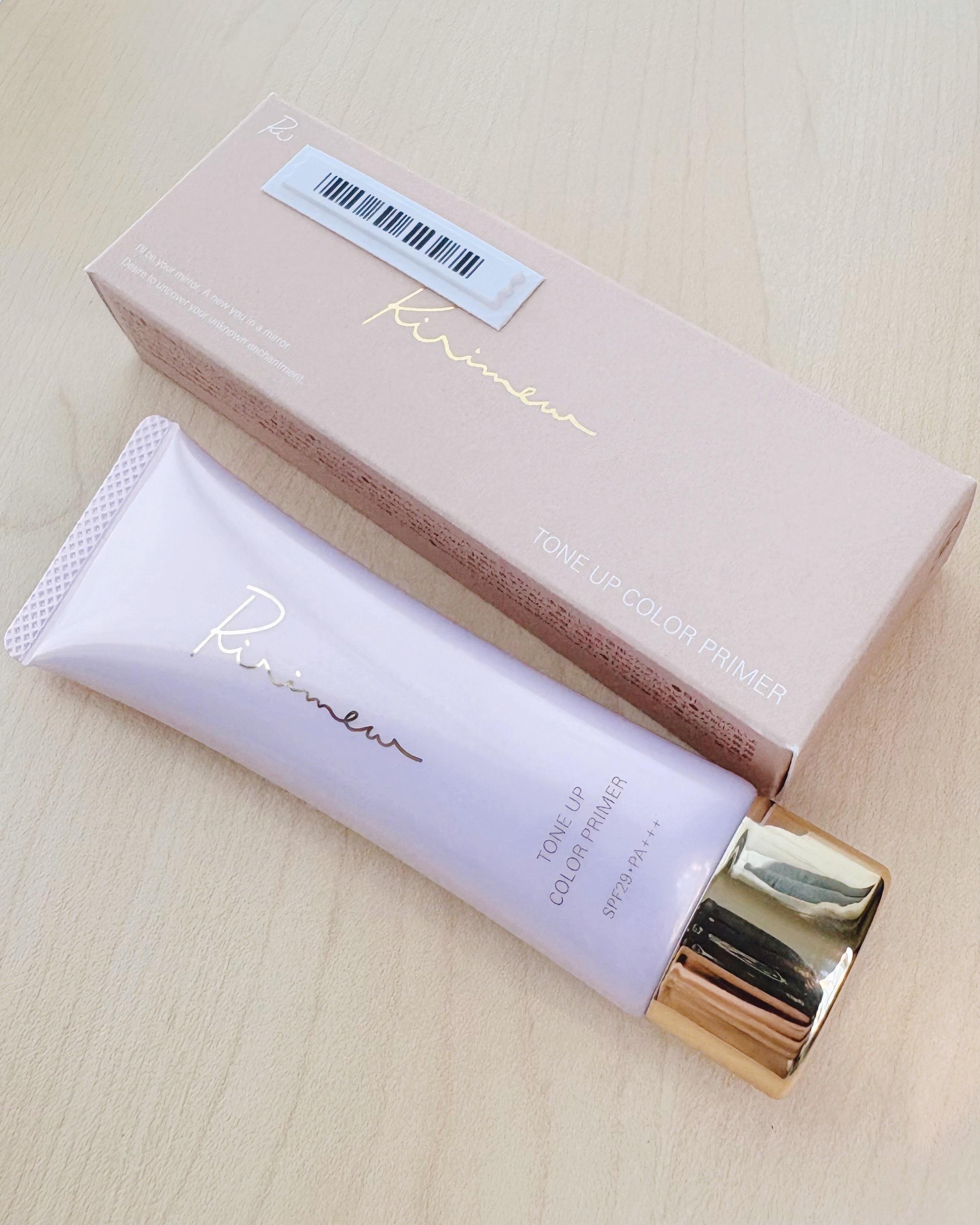 トーンアップカラープライマー /Ririmew/化粧下地を使ったクチコミ（1枚目）