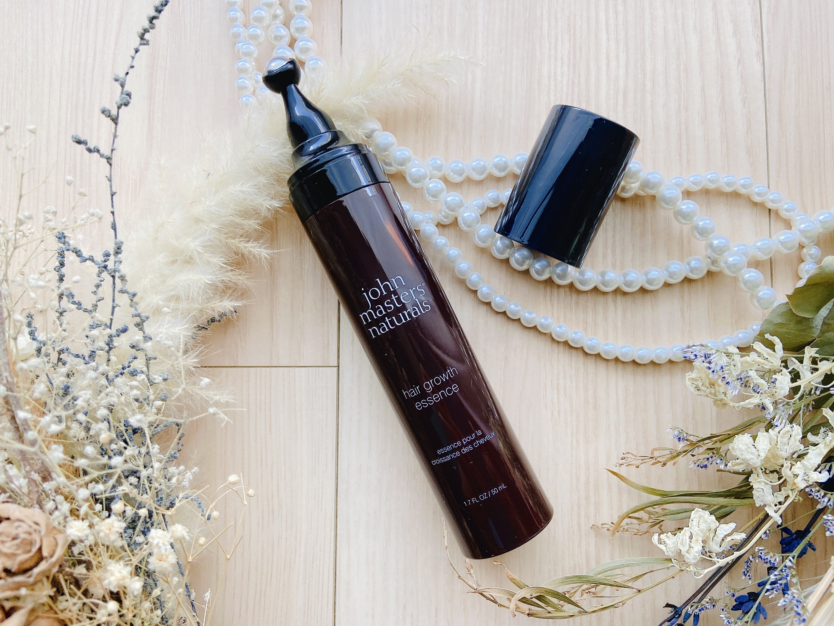 薬用 ヘアグロースエッセンス/john masters organics/頭皮ローションを使ったクチコミ（2枚目）