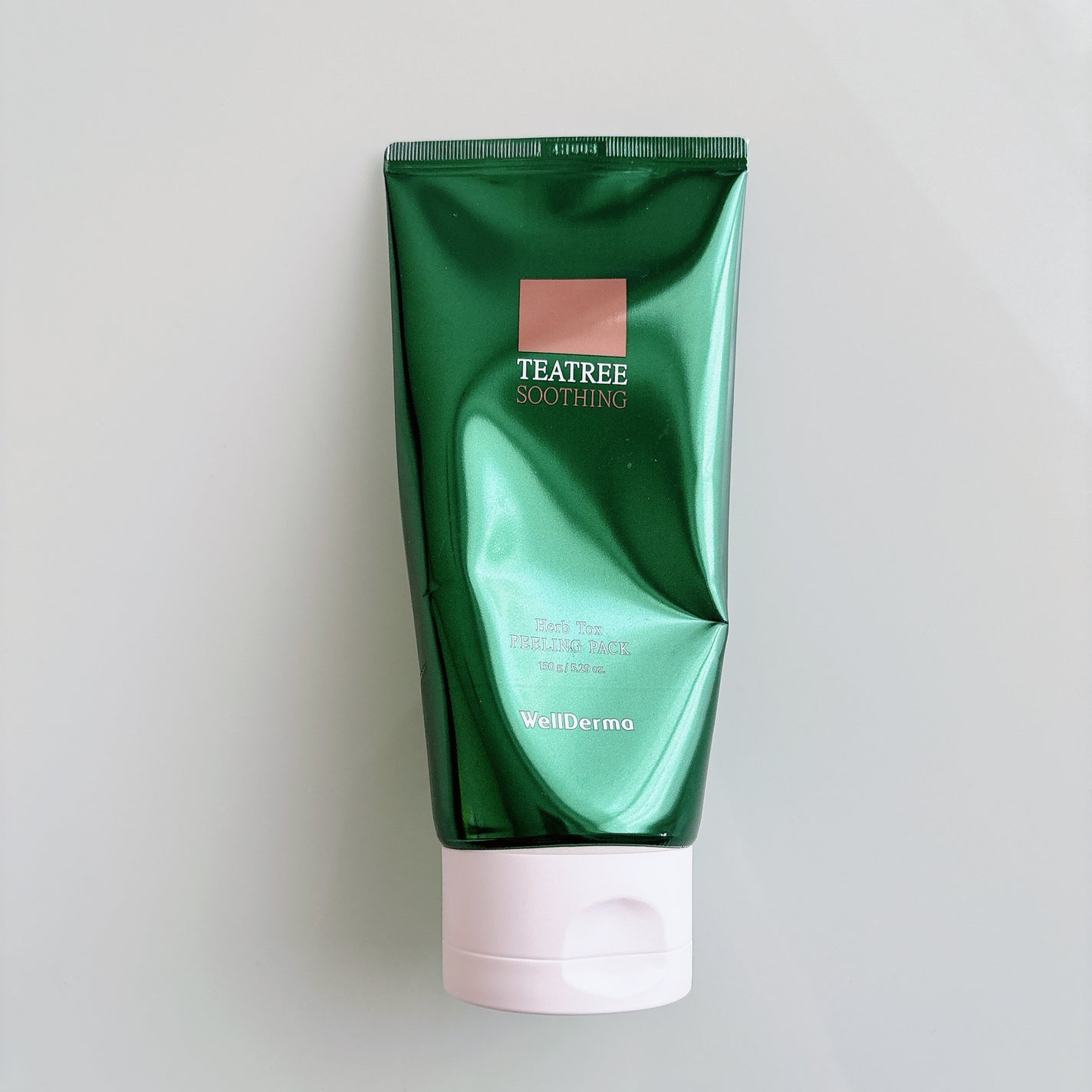 ティーツリーハーブピーリングパック/WellDerma/洗い流すパック・マスクを使ったクチコミ(1枚目)