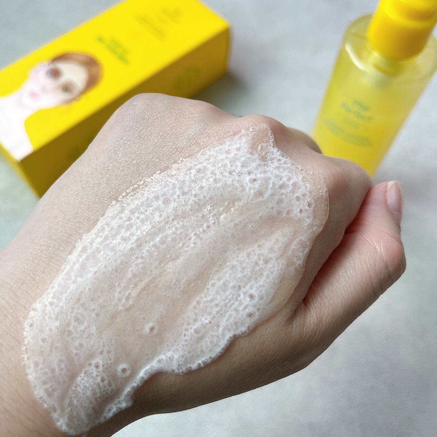 ザ・パーフェクトレモンジンジャーバブルクレンザー/Ariul/洗顔フォームを使ったクチコミ(6枚目)