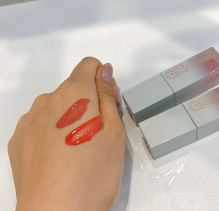 ジェントルキスグロウティント/Tooq/リップティントを使ったクチコミ(5枚目)