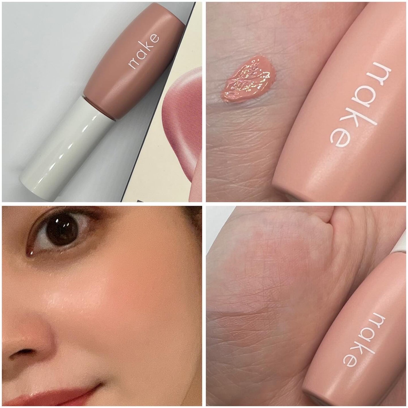 nake 全べチーク/nake/リキッドチークを使ったクチコミ(3枚目)