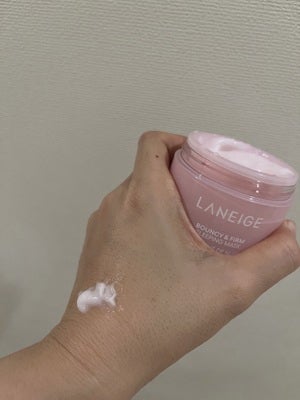 バウンシースリーピングマスク/LANEIGE/フェイスクリームを使ったクチコミ(5枚目)