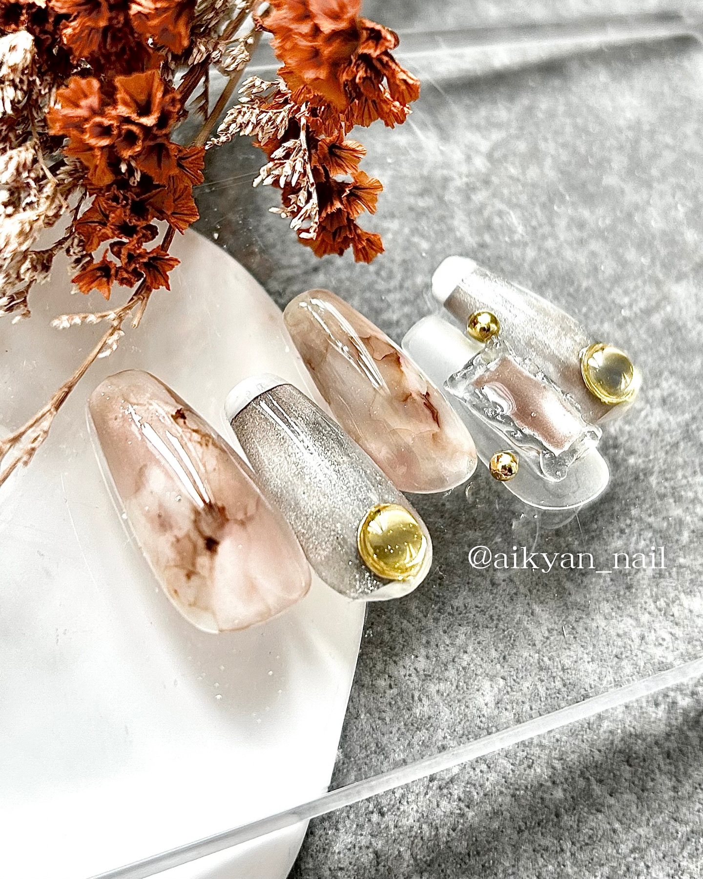 カクテリージェル/ネイル工房/ジェルネイルを使ったクチコミ（3枚目）