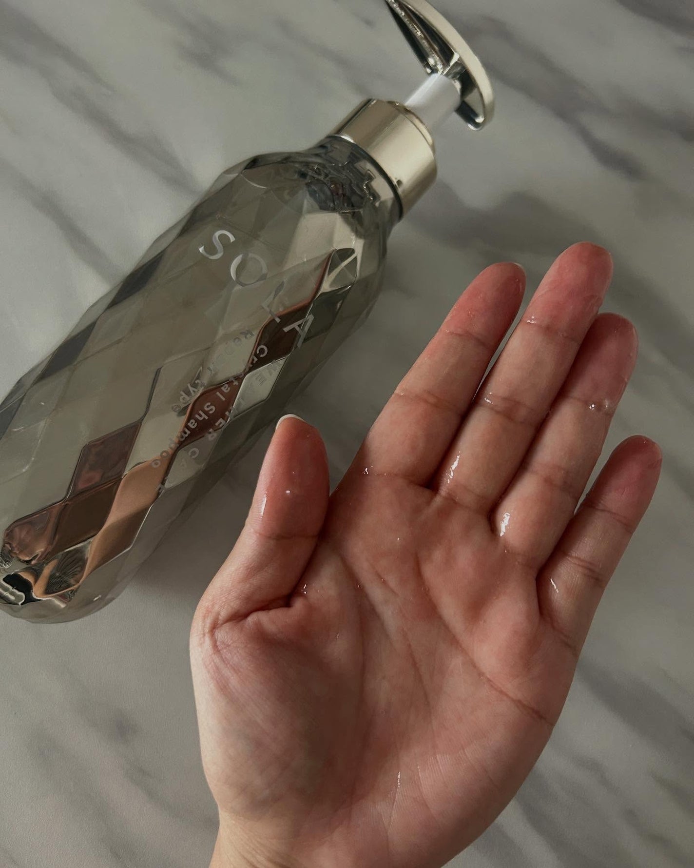 ソラ ウェザーケア クリスタル シャンプー/ヘアトリートメント リペアタイプ/SOLA WEATHER CARE/市販シャンプーを使ったクチコミ(3枚目)