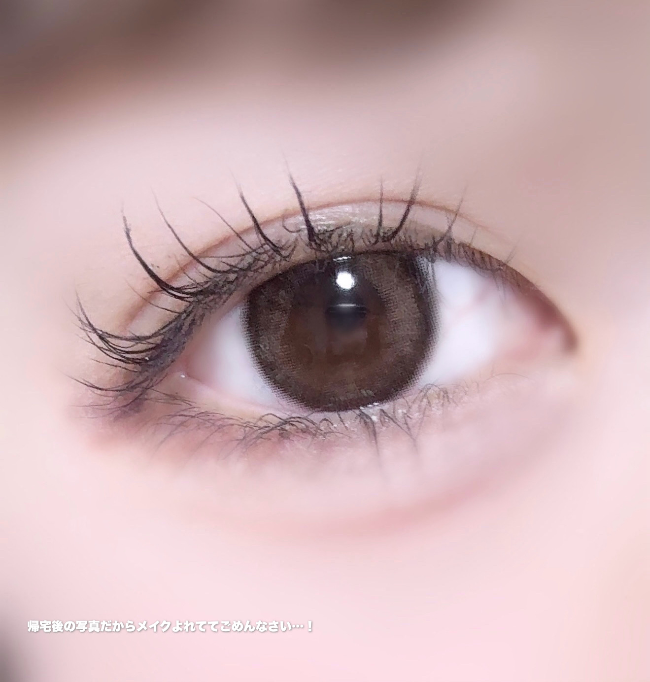 エバーカラーワンデーナチュラル モイストレーベルUV/エバーカラー/ワンデー（１DAY）カラコンを使ったクチコミ（1枚目）