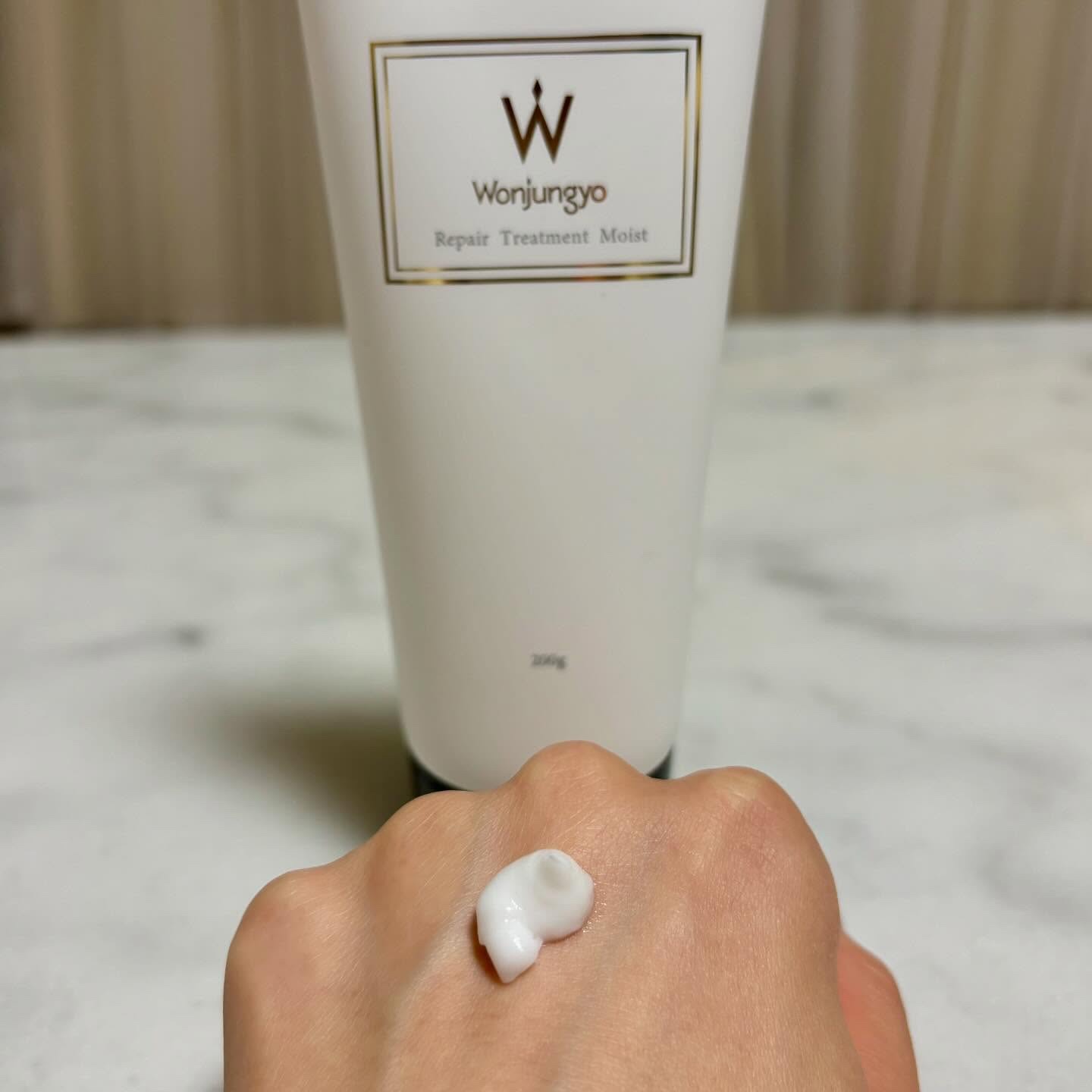 ウォンジョンヨ リペアシャンプー モイスト／リペアトリートメント モイスト/Wonjungyo/市販シャンプーを使ったクチコミ（3枚目）