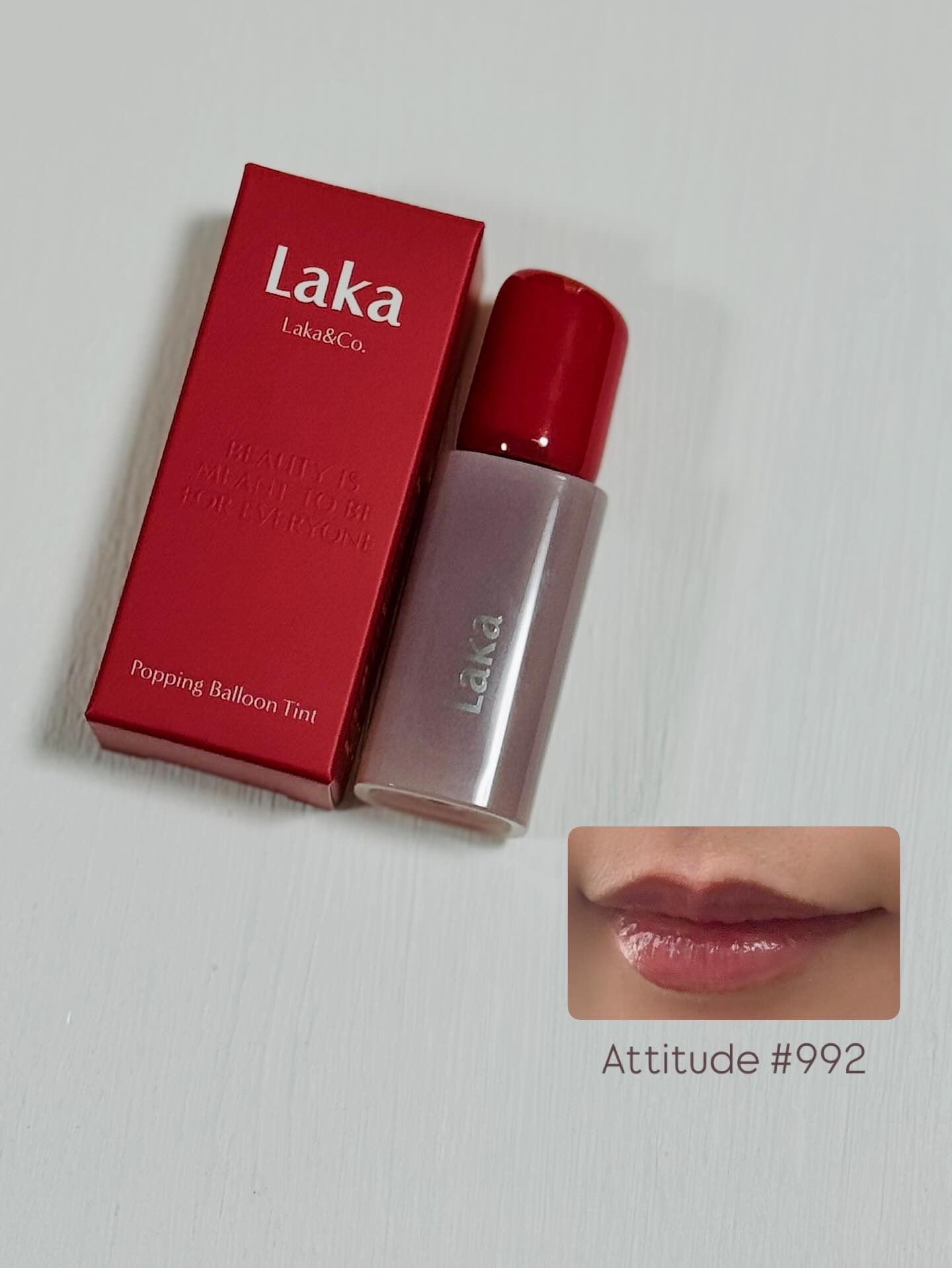 ポッピングバルーンティント/Laka/リップティントを使ったクチコミ（2枚目）