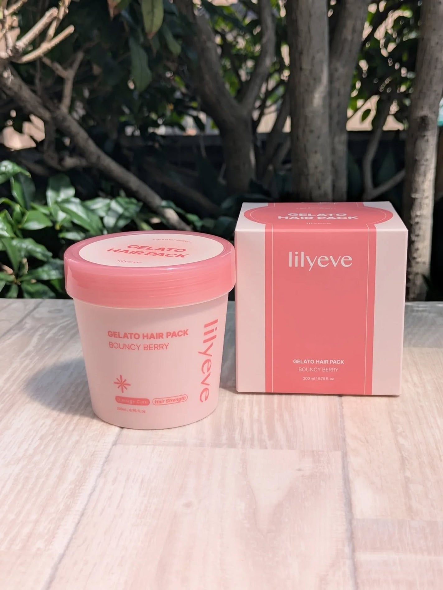 リペアターンジェラートヘアパック バウンシーベリー/リリーイブ/洗い流すヘアトリートメントを使ったクチコミ(4枚目)