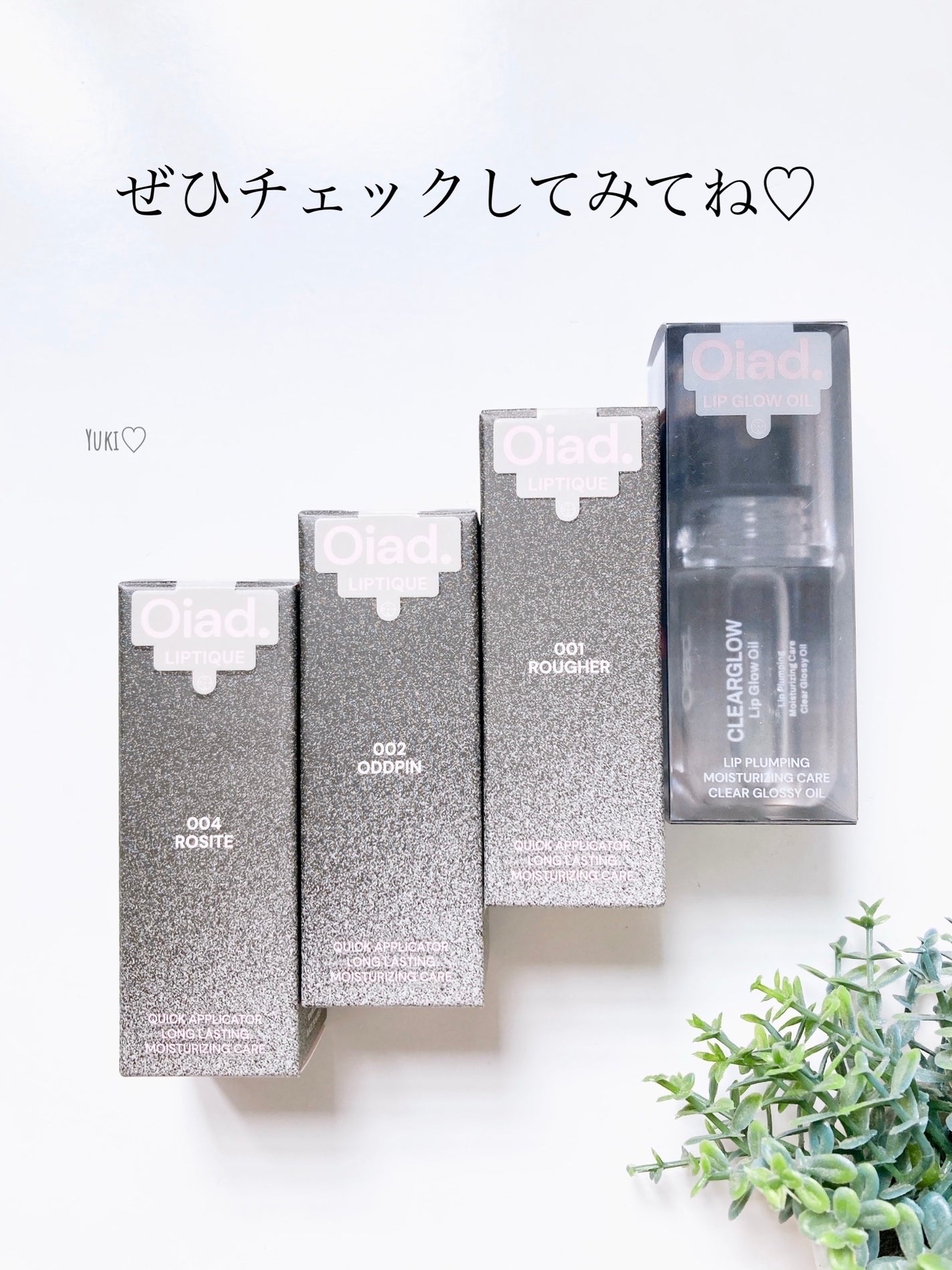 リップティーク/oiad/口紅を使ったクチコミ(9枚目)