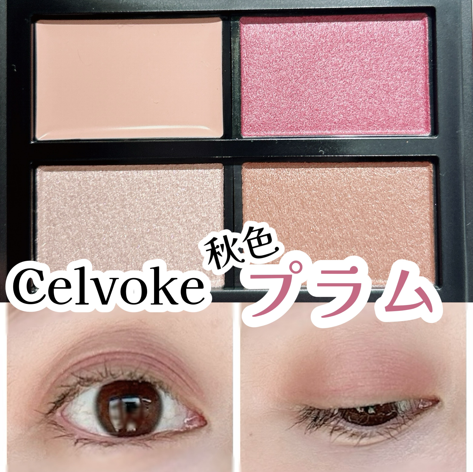 セルヴォーク ヴァティック アイパレット 10 リバティプラム/Celvoke/アイシャドウパレットを使ったクチコミ（1枚目）