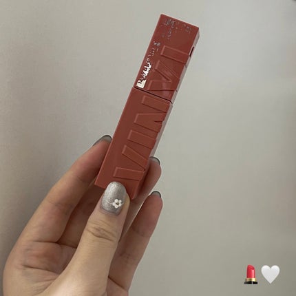 SPステイ ヴィニルインク 105 幸運なオランジェット/MAYBELLINE NEW YORK/口紅の画像