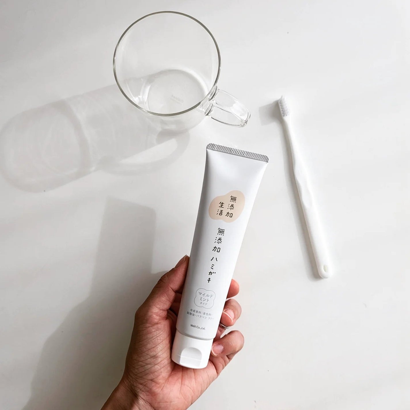 無添加ハミガキ/マックス/歯磨き粉を使ったクチコミ(1枚目)