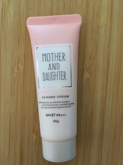 UVハンドクリームN SPF37 PA+++/Mother&Daughter/ハンドクリームを使ったクチコミ(1枚目)