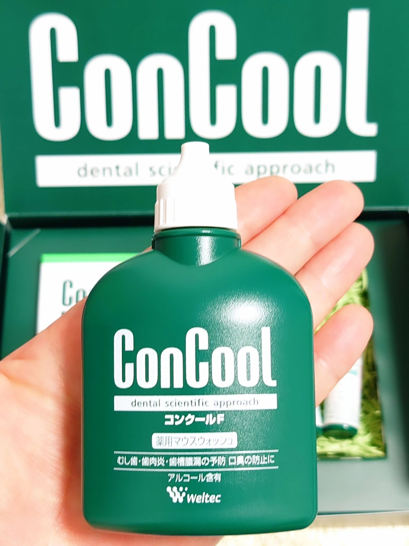 コンクールF/ウエルテック/マウスウォッシュ・スプレーを使ったクチコミ(1枚目)